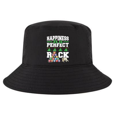Funny Pool Billiard Player Happiness Is A Perfect Rack Gift Cool Comfort Performance Bucket Hat