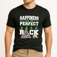Funny Pool Billiard Player Happiness Is A Perfect Rack Gift Performance Shirt