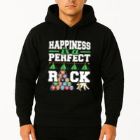 Funny Pool Billiard Player Happiness Is A Perfect Rack Gift Hoodie