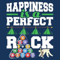 Funny Pool Billiard Player Happiness Is A Perfect Rack Gift Infant Baby Jersey Bodysuit