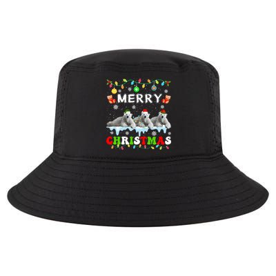 Funny Polar Bear Christmas Squad Xmas Gift Cool Comfort Performance Bucket Hat