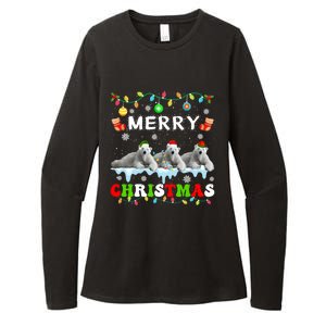 Funny Polar Bear Christmas Squad Xmas Gift Womens CVC Long Sleeve Shirt