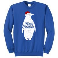 Funny Penguin Bird Lover Xmas Santa Hat Penguin Christmas Cute Gift Sweatshirt