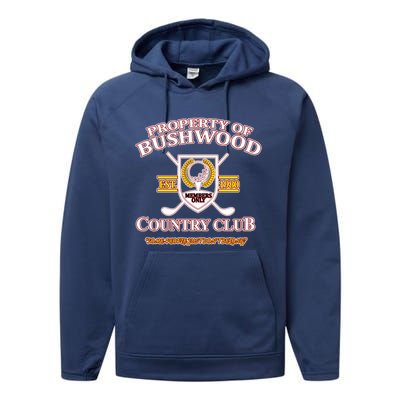 Funny Property Bushwood Country Club 1 Performance Fleece Hoodie