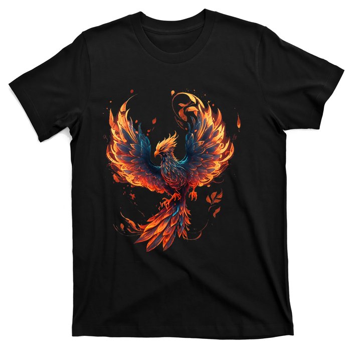 Fire Phoenix Bird Phoenix Reborn Firebird Phoenix T-Shirt