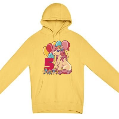 Fifth Pony Birthday Premium Pullover Hoodie