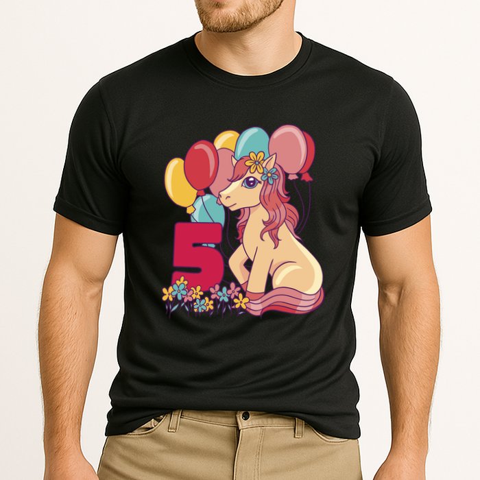 Fifth Pony Birthday Cooling Performance Crew T-Shirt
