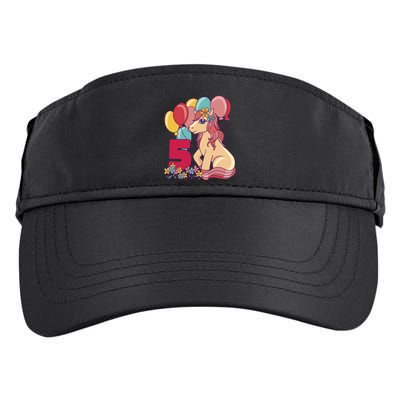 Fifth Pony Birthday Adult Drive Performance Visor