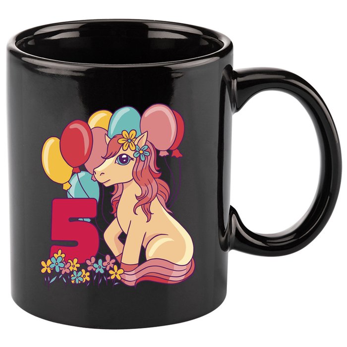 Fifth Pony Birthday 11oz C Handle Ceramic Mug
