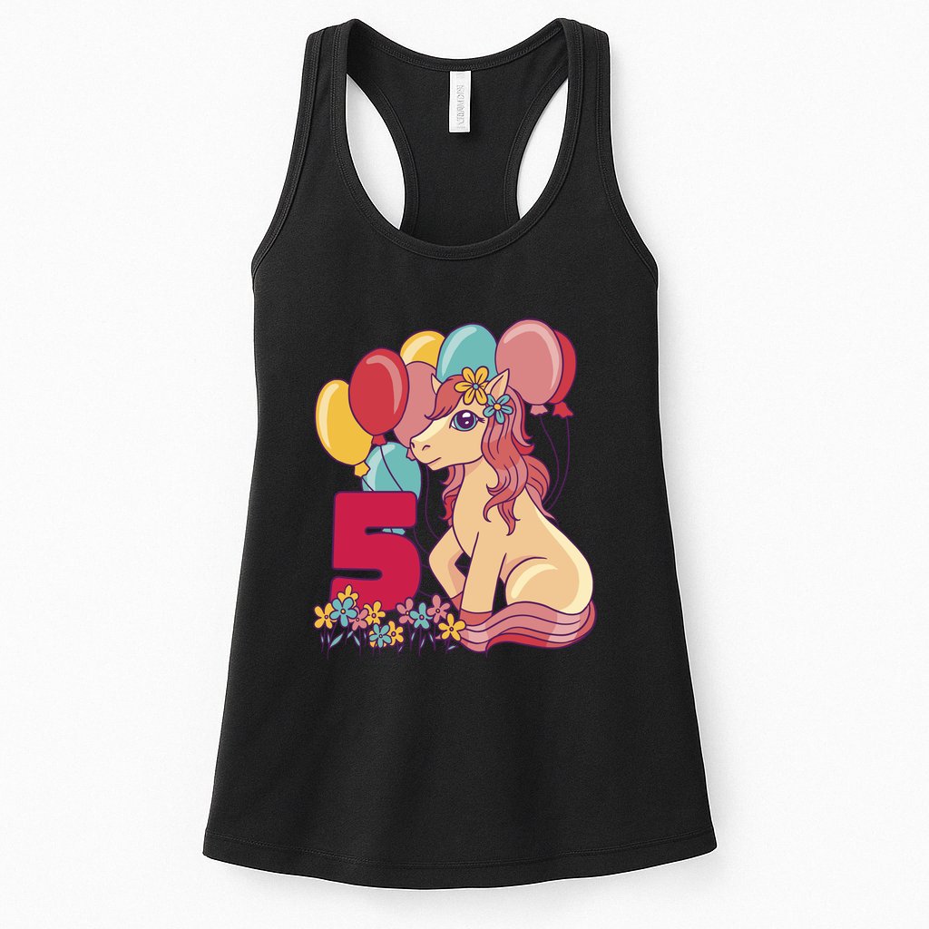 Fifth Pony Birthday Womens Tank Top