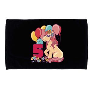 Fifth Pony Birthday Microfiber Hand Towel