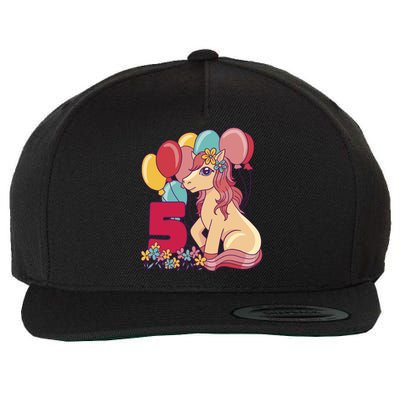 Fifth Pony Birthday Wool Snapback Cap