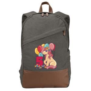 Fifth Pony Birthday Cotton Canvas Backpack