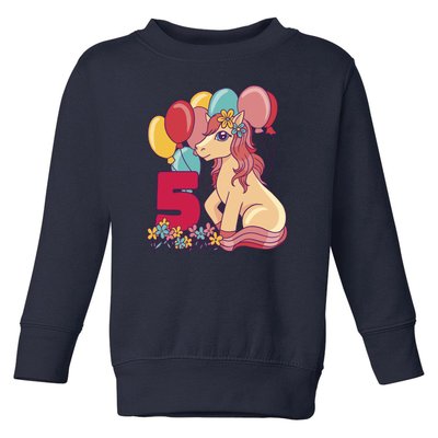 Fifth Pony Birthday Toddler Sweatshirt