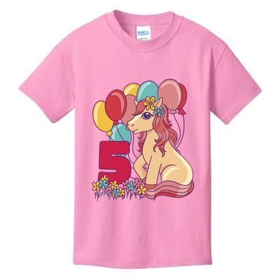 Fifth Pony Birthday Kids T-Shirt