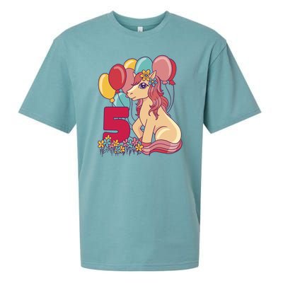 Fifth Pony Birthday Sueded Cloud Jersey T-Shirt