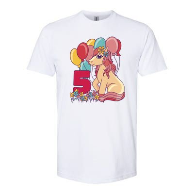 Fifth Pony Birthday Softstyle® CVC T-Shirt