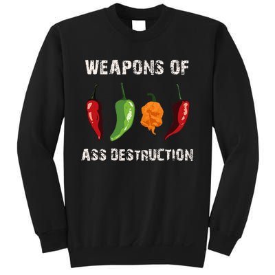 Funny Pepper Chili Head Spicy Hot Foods Sweatshirt