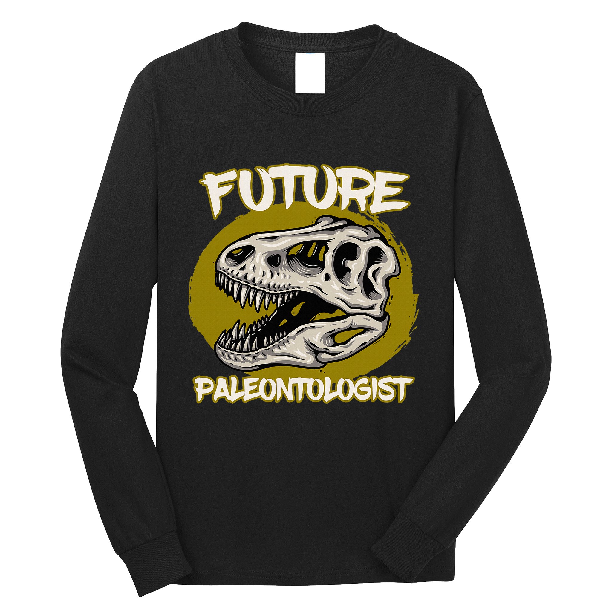 Future Paleontologist Cute Gifts Dino Explorer Long Sleeve Shirt