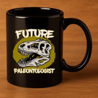 Future Paleontologist Cute Gifts Dino Explorer 11oz C Handle Ceramic Mug