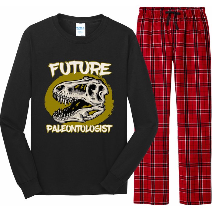 Future Paleontologist Cute Gifts Dino Explorer Long Sleeve Pajama Set