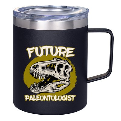 Future Paleontologist Cute Gifts Dino Explorer 12oz Stainless Steel Coffee Mug