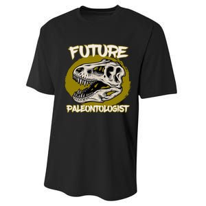 Future Paleontologist Cute Gifts Dino Explorer Performance Sprint T-Shirt