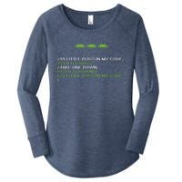 Funny Programmer Coding Debugger Hacker Computer Science Dev Women's Perfect Tri Tunic Long Sleeve Shirt