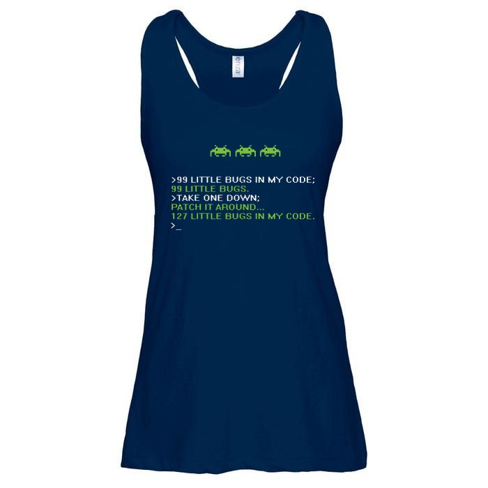 Funny Programmer Coding Debugger Hacker Computer Science Dev Ladies Essential Flowy Tank