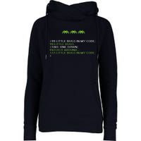 Funny Programmer Coding Debugger Hacker Computer Science Dev Womens Funnel Neck Pullover Hood