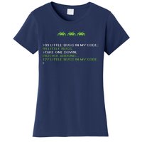 Funny Programmer Coding Debugger Hacker Computer Science Dev Women's T-Shirt