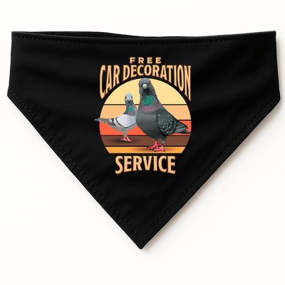 Funny Pigeon Car Decoration Service USA-Made Doggie Bandana