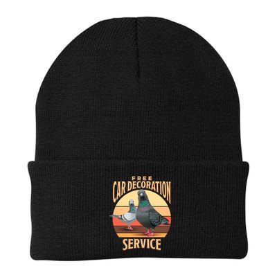 Funny Pigeon Car Decoration Service Beanie