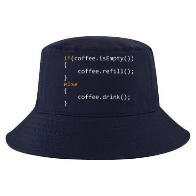 Funny Programmer Coffee Gift For Coders Cool Comfort Performance Bucket Hat