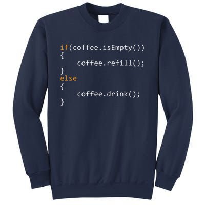 Funny Programmer Coffee Gift For Coders Sweatshirt