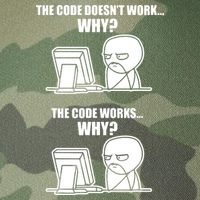 Funny Programmer Code Works Why Meme Tee Legacy Tie Dye Trucker Hat