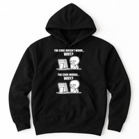 Funny Programmer Code Works Why Meme Tee Hoodie