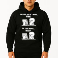 Funny Programmer Code Works Why Meme Tee Hoodie