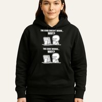 Funny Programmer Code Works Why Meme Tee Hoodie