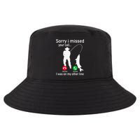 Fishing Phone Call With Fishing Line Funny Fish Fisherman Cool Comfort Performance Bucket Hat
