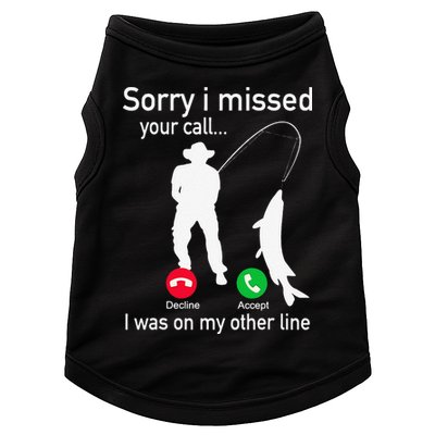 Fishing Phone Call With Fishing Line Funny Fish Fisherman Doggie Tank