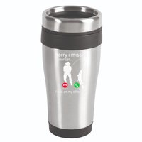 Fishing Phone Call With Fishing Line Funny Fish Fisherman 16oz Travel Tumbler