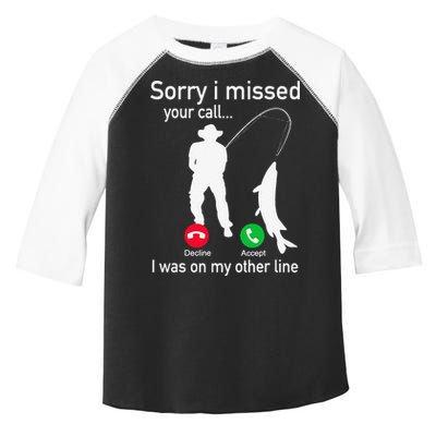 Fishing Phone Call With Fishing Line Funny Fish Fisherman Toddler Fine Jersey T-Shirt