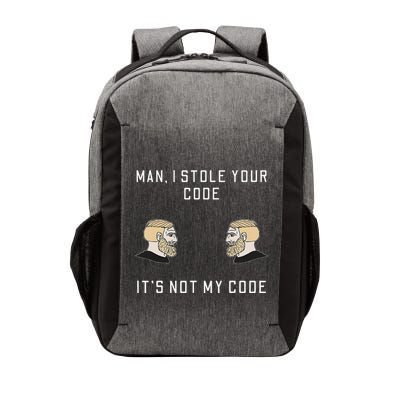 Funny Programmer Codding Meme I Stole Your Code Vector Backpack