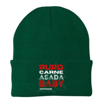 Funny Puro Carne Asada Baby Gorditoyguapo Knit Cap Winter Beanie