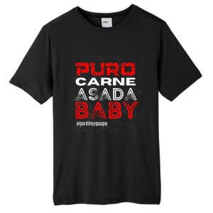 Funny Puro Carne Asada Baby Gorditoyguapo Tall Fusion ChromaSoft Performance T-Shirt