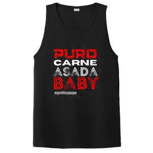 Funny Puro Carne Asada Baby Gorditoyguapo PosiCharge Competitor Tank