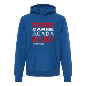 Funny Puro Carne Asada Baby Gorditoyguapo Premium Hoodie