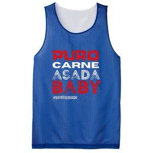 Funny Puro Carne Asada Baby Gorditoyguapo Mesh Reversible Basketball Jersey Tank