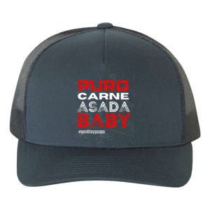 Funny Puro Carne Asada Baby Gorditoyguapo Yupoong Adult 5-Panel Trucker Hat